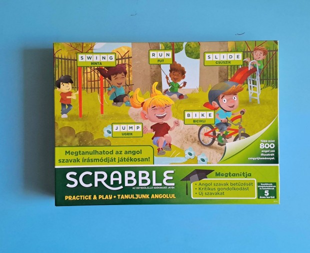 Scrabble Tanuljunk angolul, hinytalan, jszer [986]